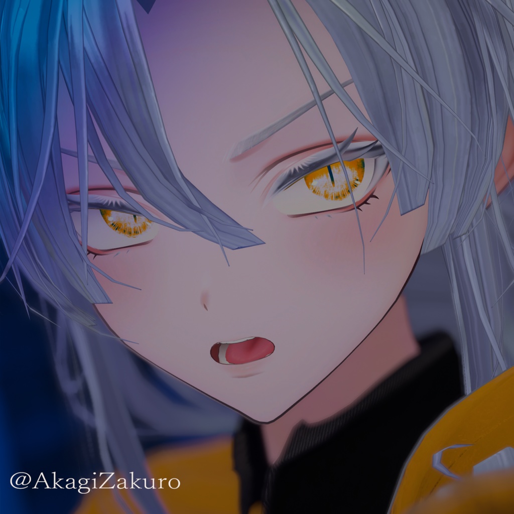 【10アバター対応】スイサイコウセキアイテクスチャ【48パターン】