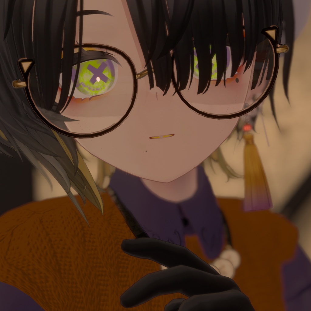 【10アバター対応】スイサイコウセキアイテクスチャ【48パターン】