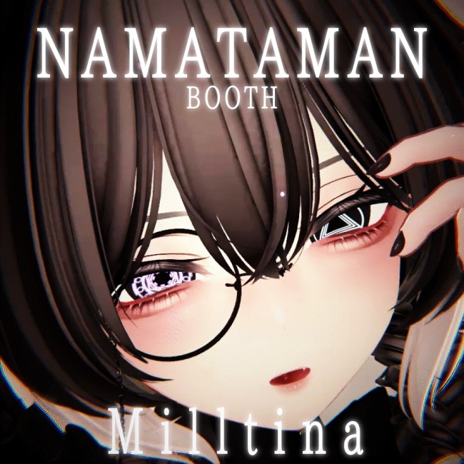 【13アバター対応】動くアイテクスチャ【7種】/ Animation Eye Texture / SPINHEX