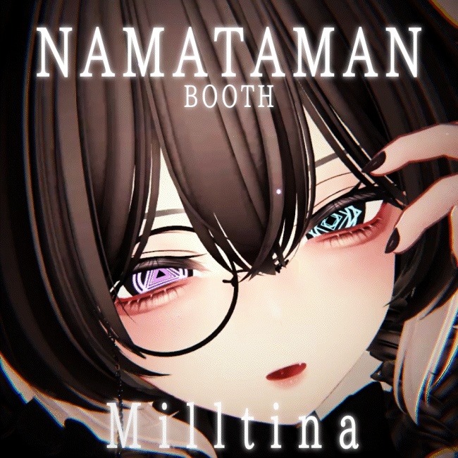 【13アバター対応】動くアイテクスチャ【7種】/ Animation Eye Texture / SPINHEX