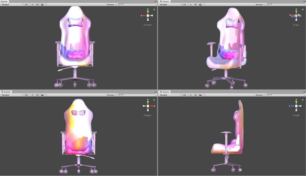 ゲーミングチェア FBX 全6色 GamingChair