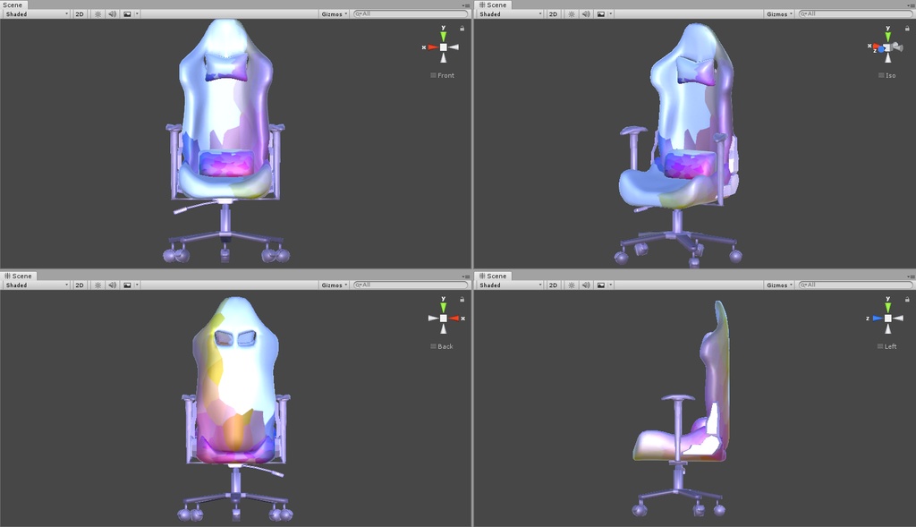 ゲーミングチェア FBX 全6色 GamingChair