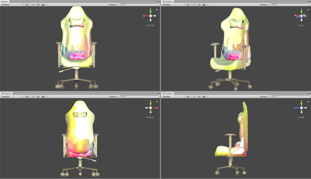 ゲーミングチェア FBX 全6色 GamingChair