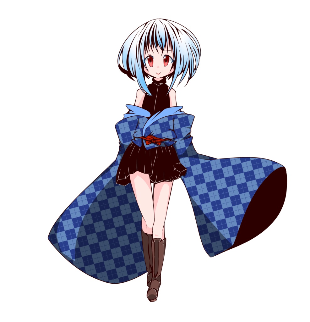 和風な幼い女の子