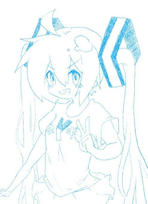 ミクちゃんTシャツ