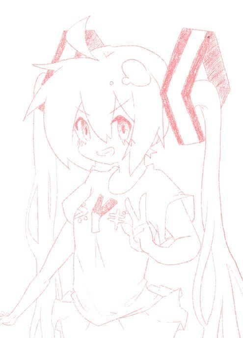 ミクちゃんTシャツ