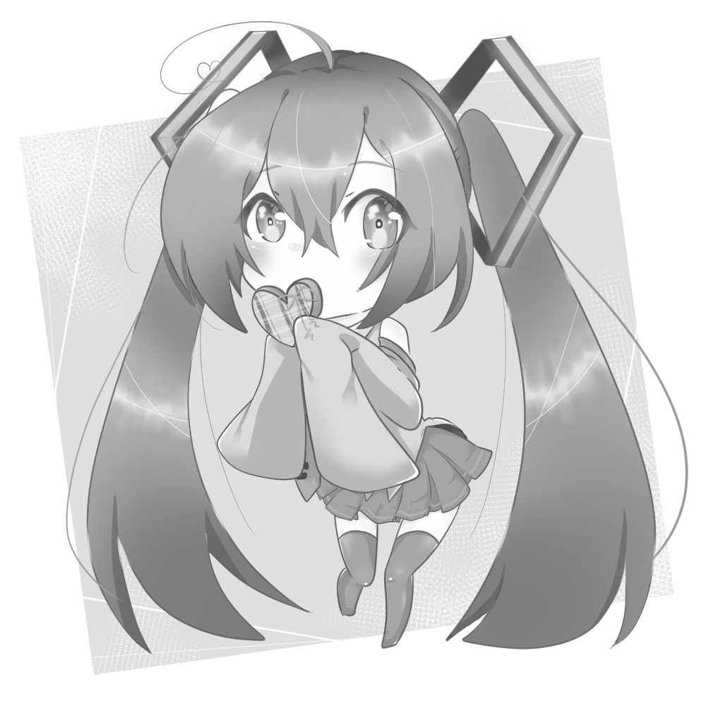 ミクちゃんトートバッグ(Mサイズ)