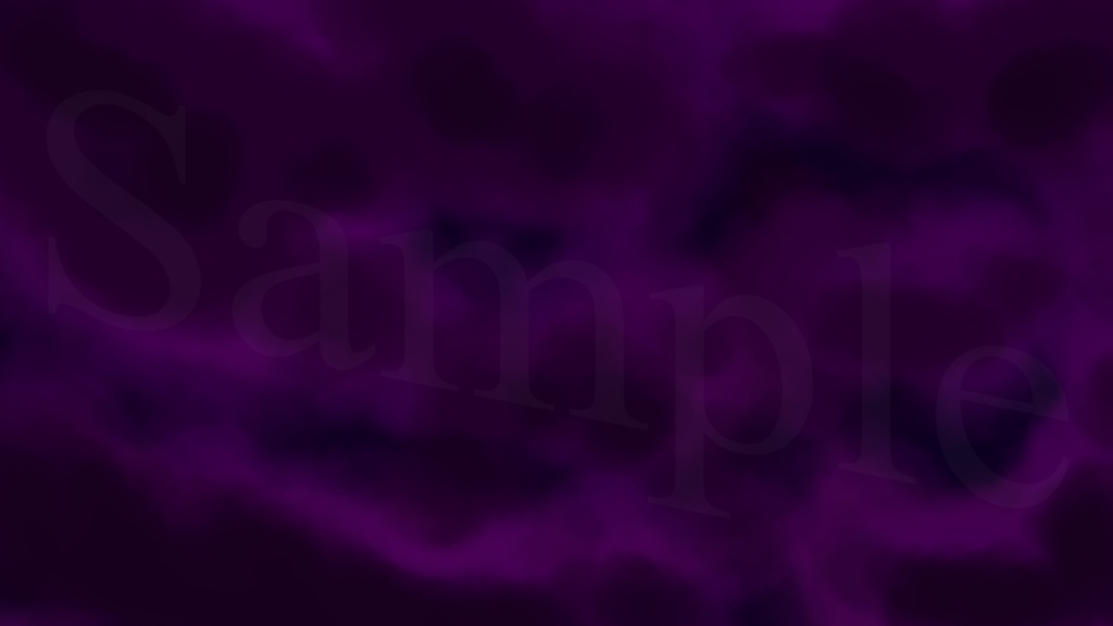 【TRPG素材】怪しい雰囲気の空セット【セット商品】