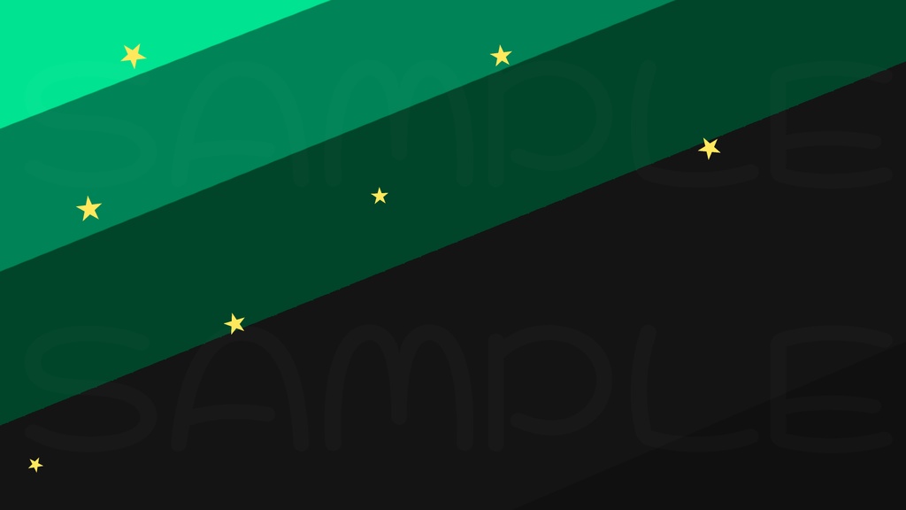 【星空/シンプル】ポップでシンプルな可愛い星空