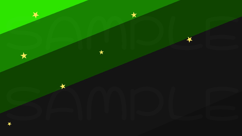 【星空/シンプル】ポップでシンプルな可愛い星空