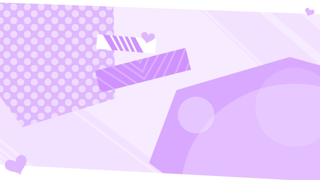 【配信者向け】ごちゃまぜ図形背景