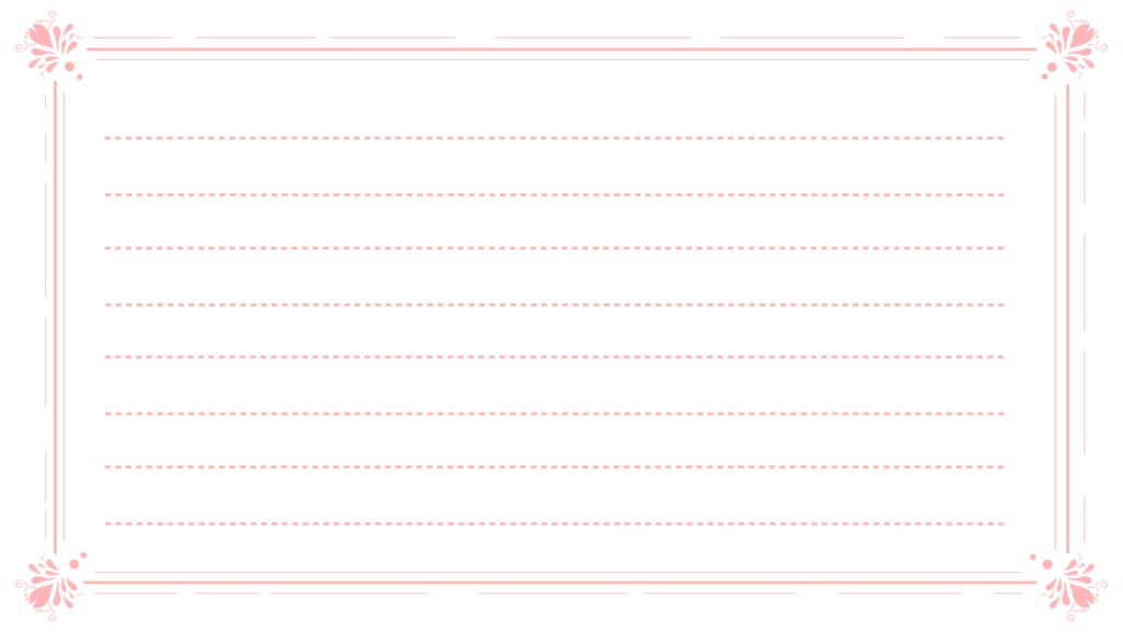 【Vtuber・配信者向け/セット】レター風背景【線なし・線あり】