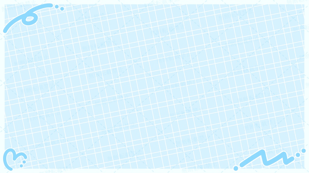 【Vtuber・配信者向け/セット品】青色ノート風背景