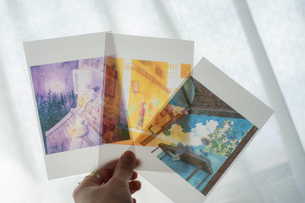 クリアポストカード(種類別バラ売り)