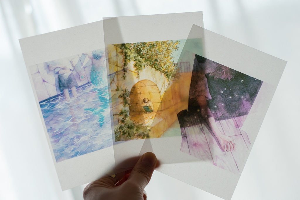 クリアポストカード(種類別バラ売り)