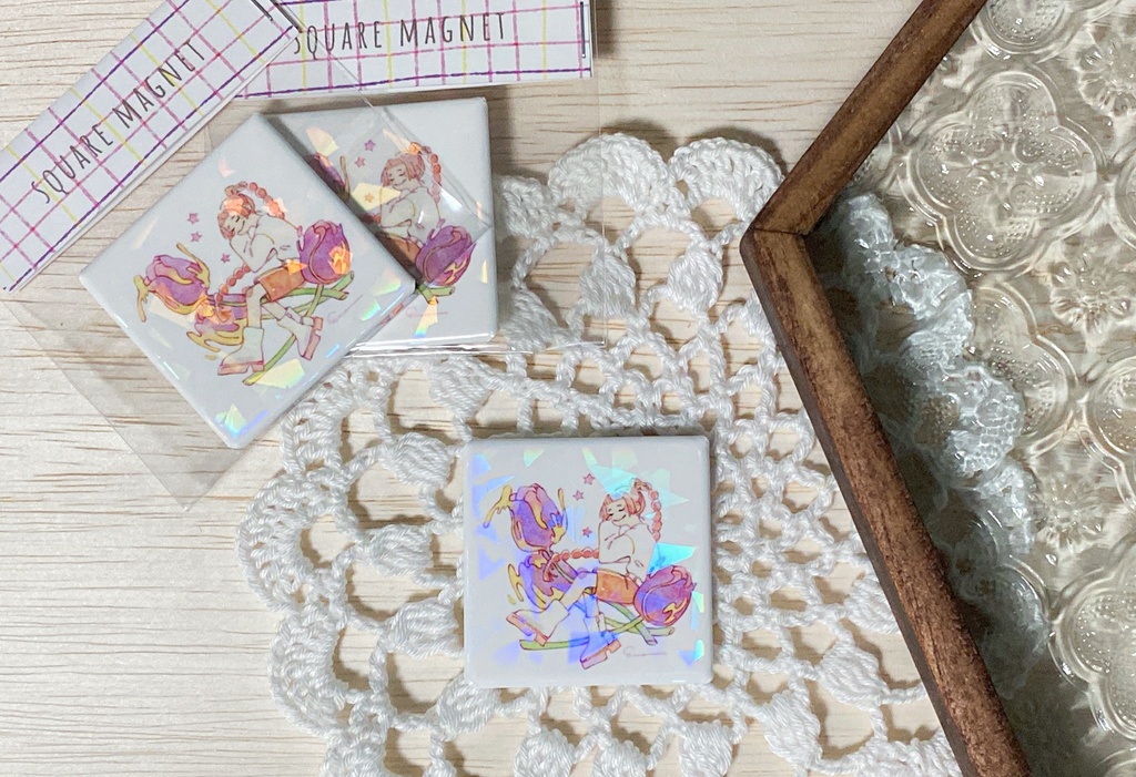 スクエアマグネット 2種