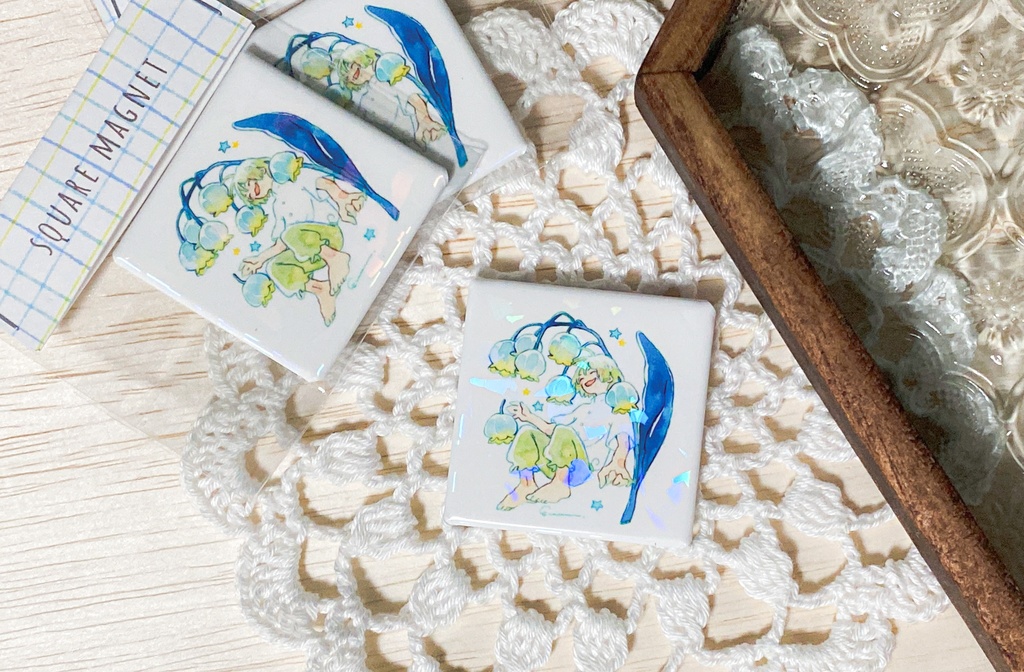 スクエアマグネット 2種