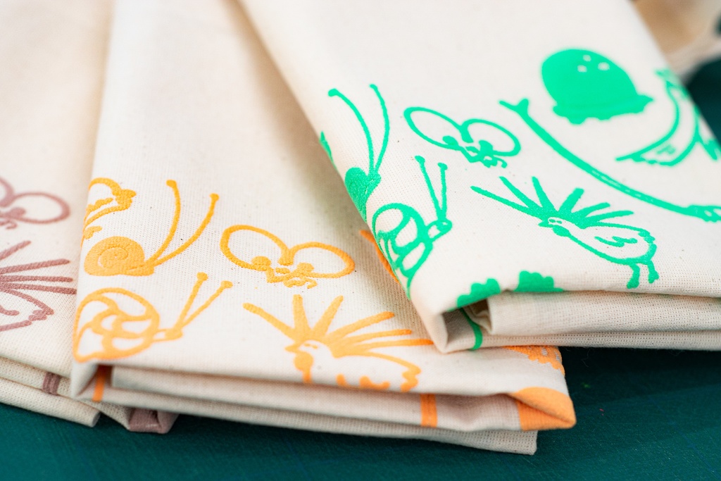 ヘンテコな動物のトートバッグ