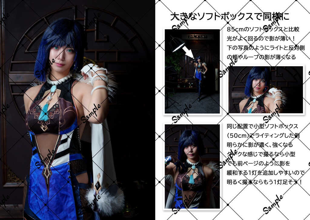 ぶるー・らいと横幅 ~幅60cm機材ライティングの世界~