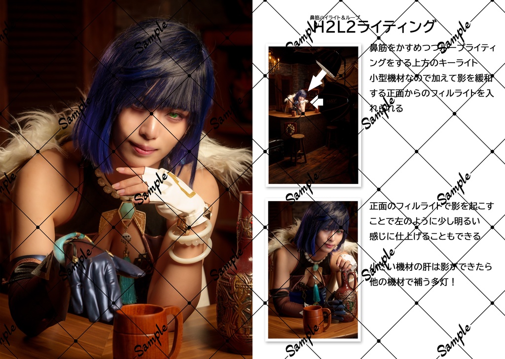 ぶるー・らいと横幅 ~幅60cm機材ライティングの世界~