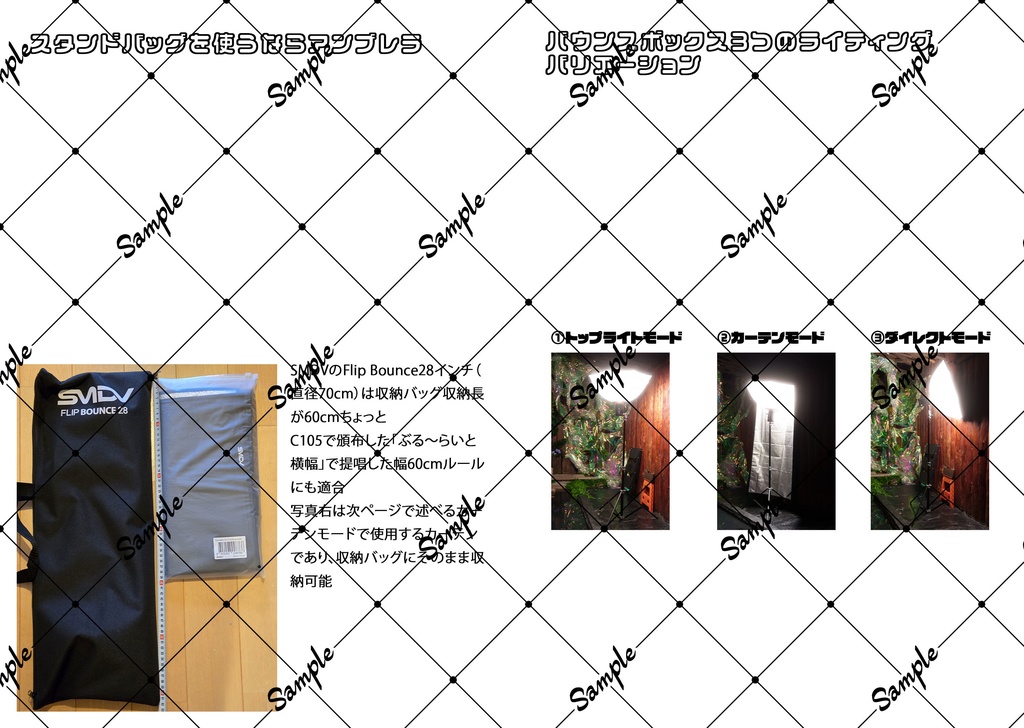 【在庫僅少】【新刊】西風に飛ばされて ~アンブレラとバウンスボックスの世界