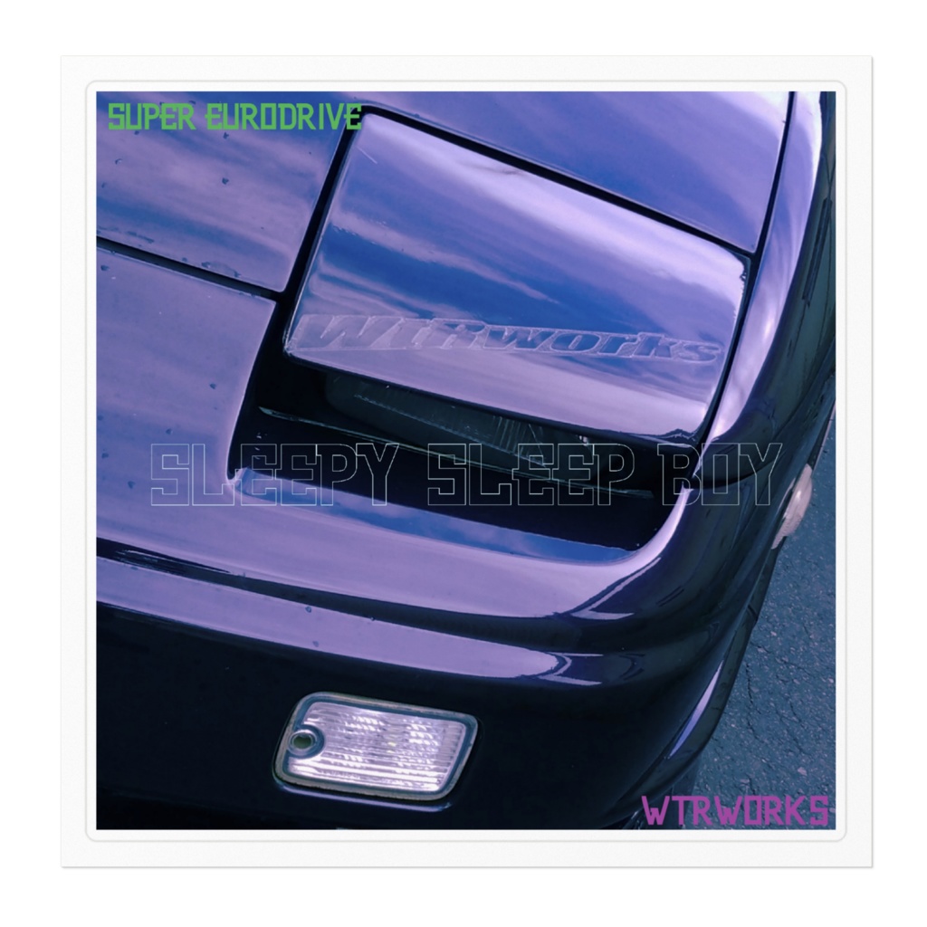 SLEEPY SLEEP BOY ステッカー