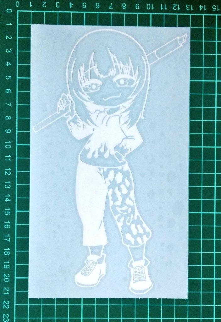 なっちゃん カッティングステッカー