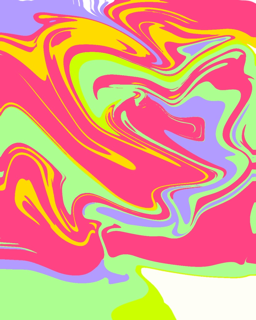 カラフルマーブル背景画②