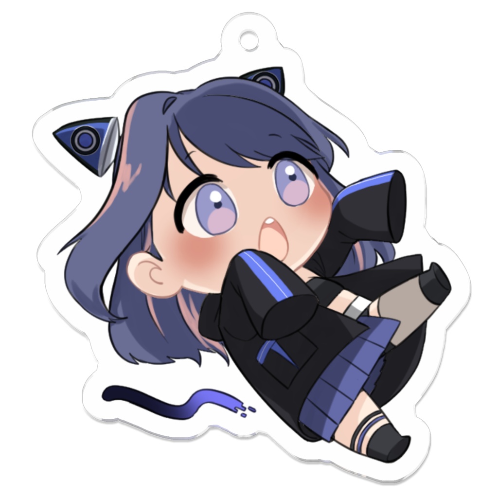 アクリルキーホルダー　すってんちびるちver.