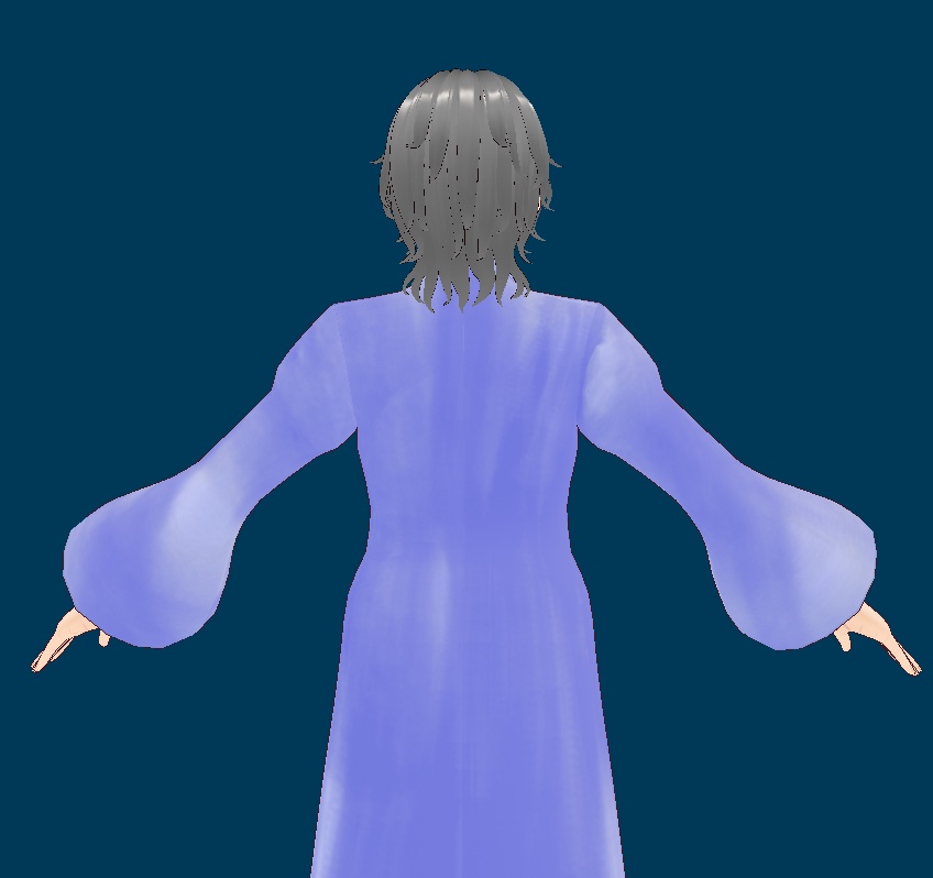 long dress "very peri" of 2022 trend color / ロングワンピース