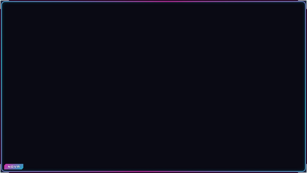 【OBS対応】NEON PULSE ─ サイバーネオン配信素材5点セット+設定ツール(スタート画面・休憩・終了・カメラ枠・テロップ)