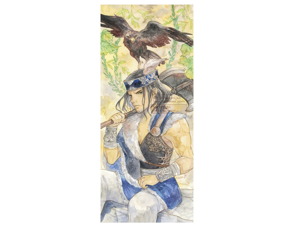 鷹(水彩画、額あり) 鷹(水彩画、額あり) 鷹(水彩画、額あり) 【公式通販】