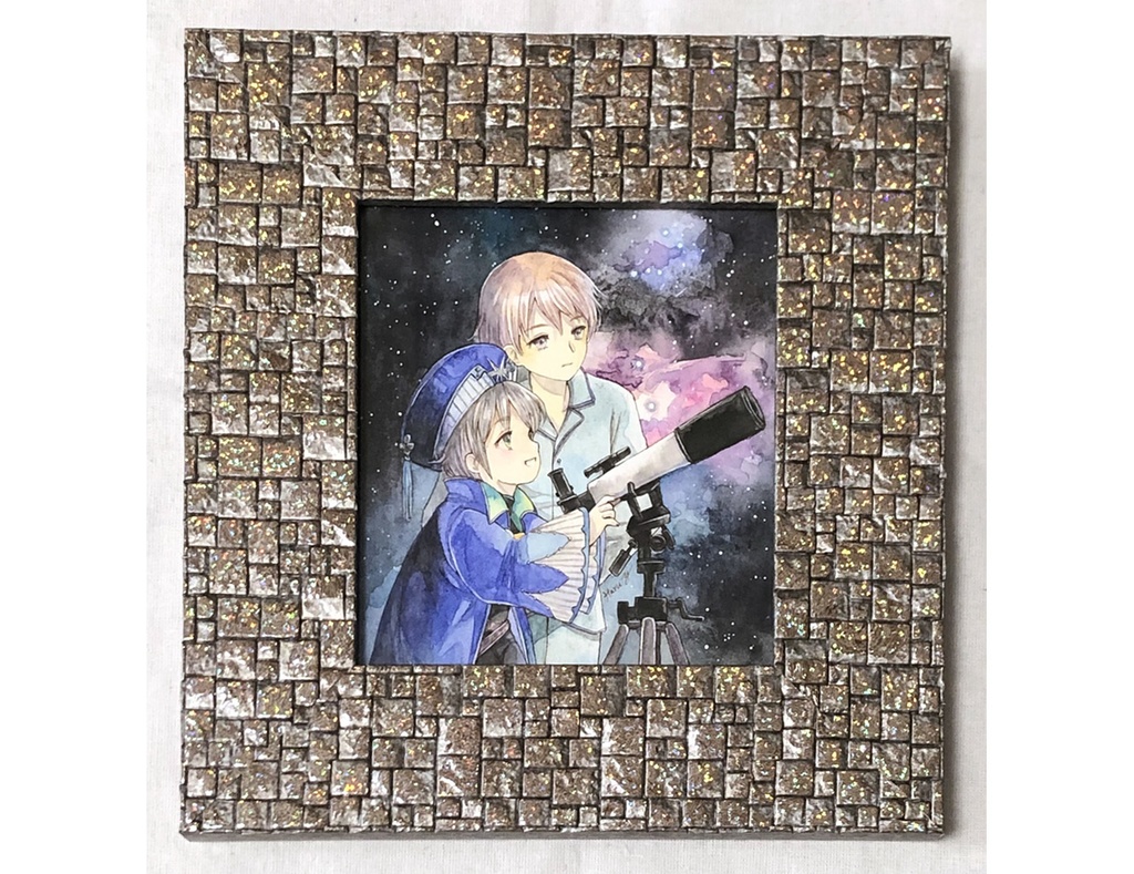 額装原画/Stargazing