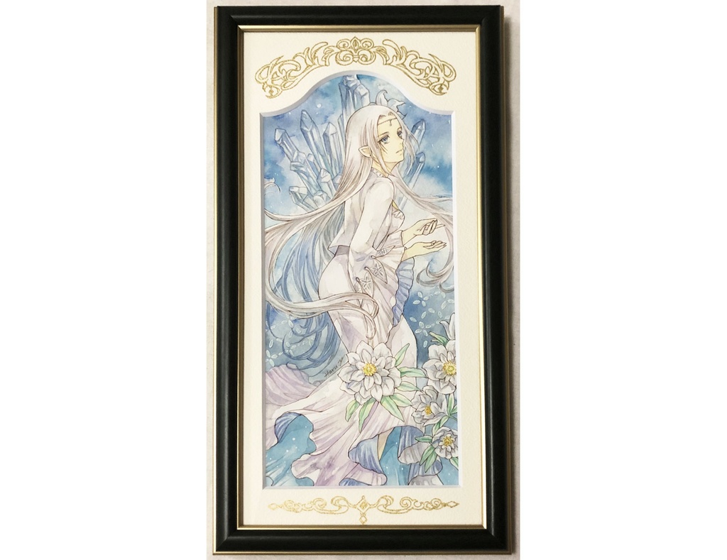 額装原画／静謐の魔法