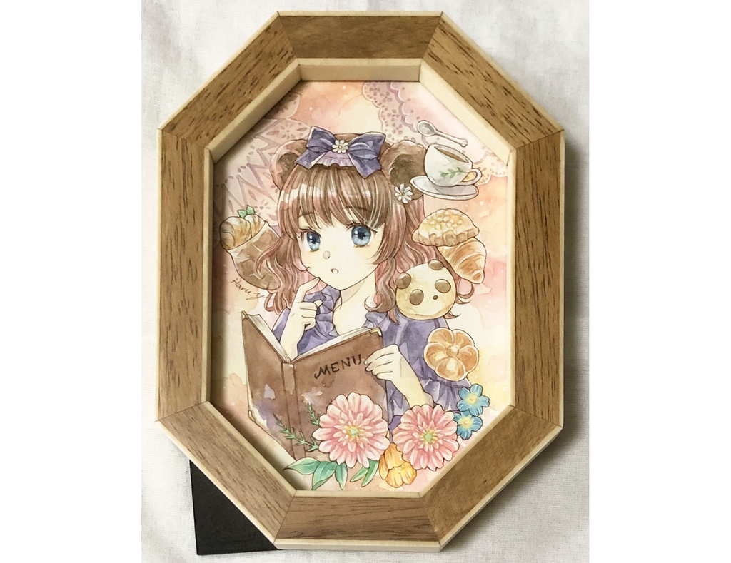 額装原画／どれにしようかな