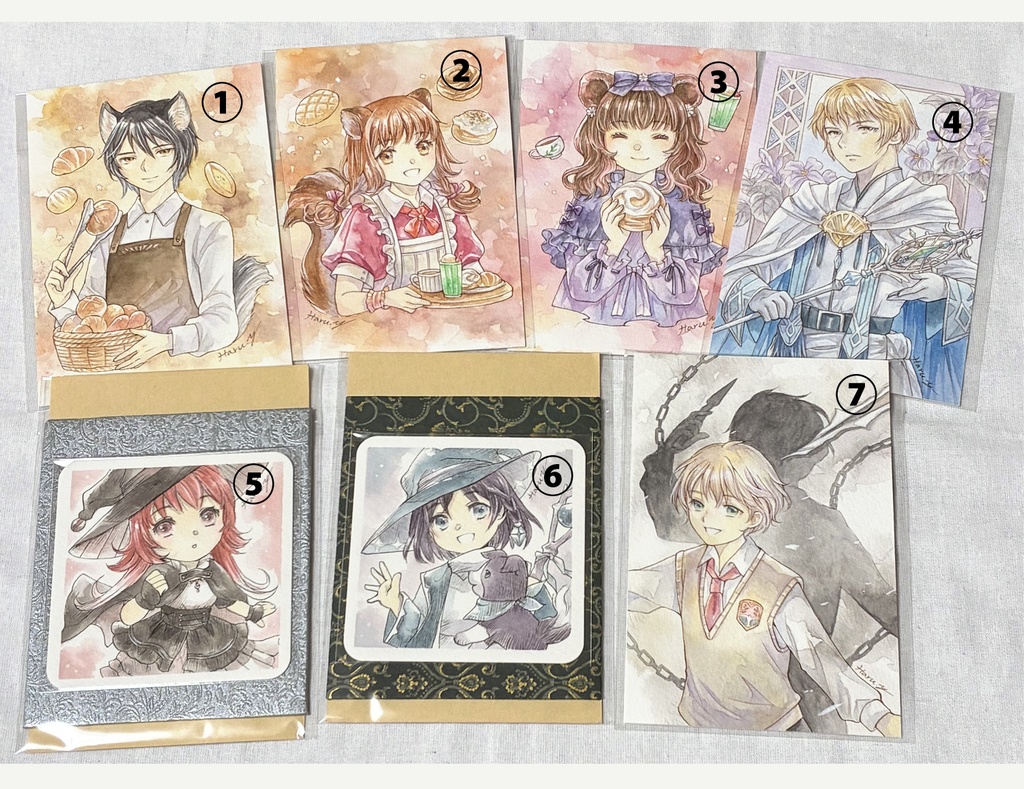 【NEW】フレームレス原画各種