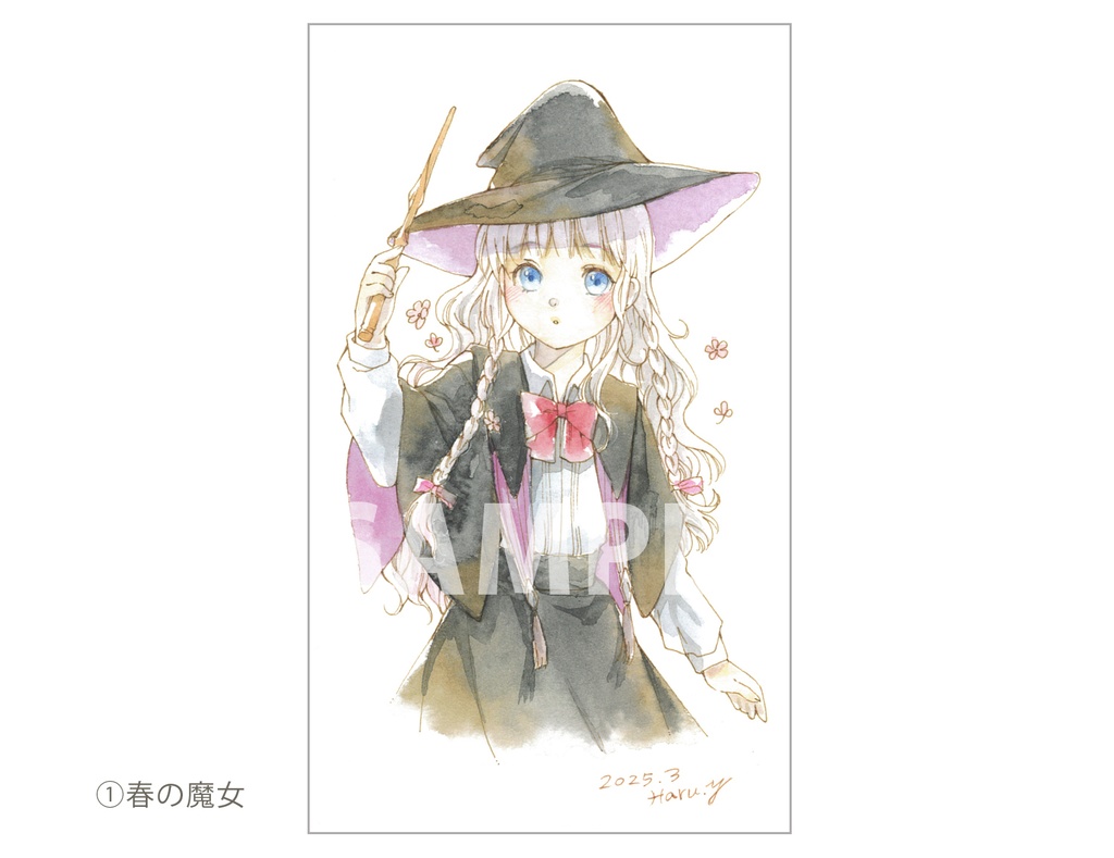 【NEW】四季の魔女たちドローイング2025各種