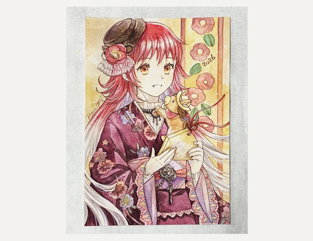 【NEW】年賀イラスト原画2026