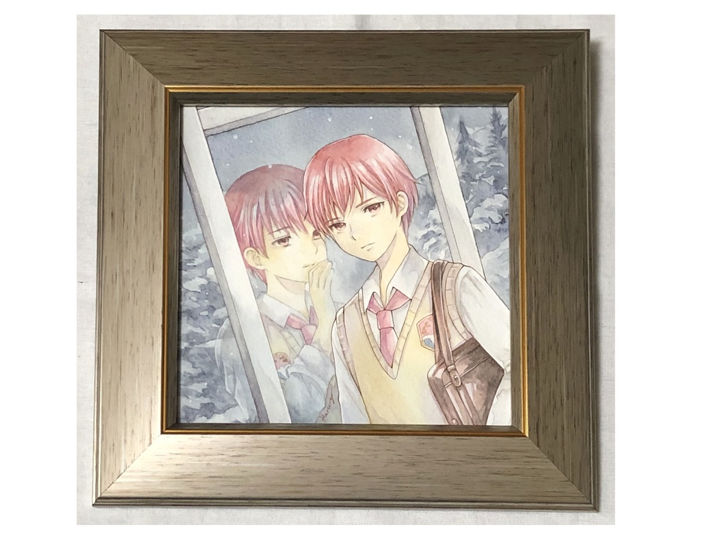 【NEW】額装原画／ないしょ話