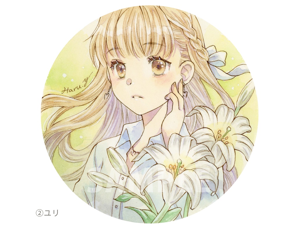 てのひらペーパー原画各種