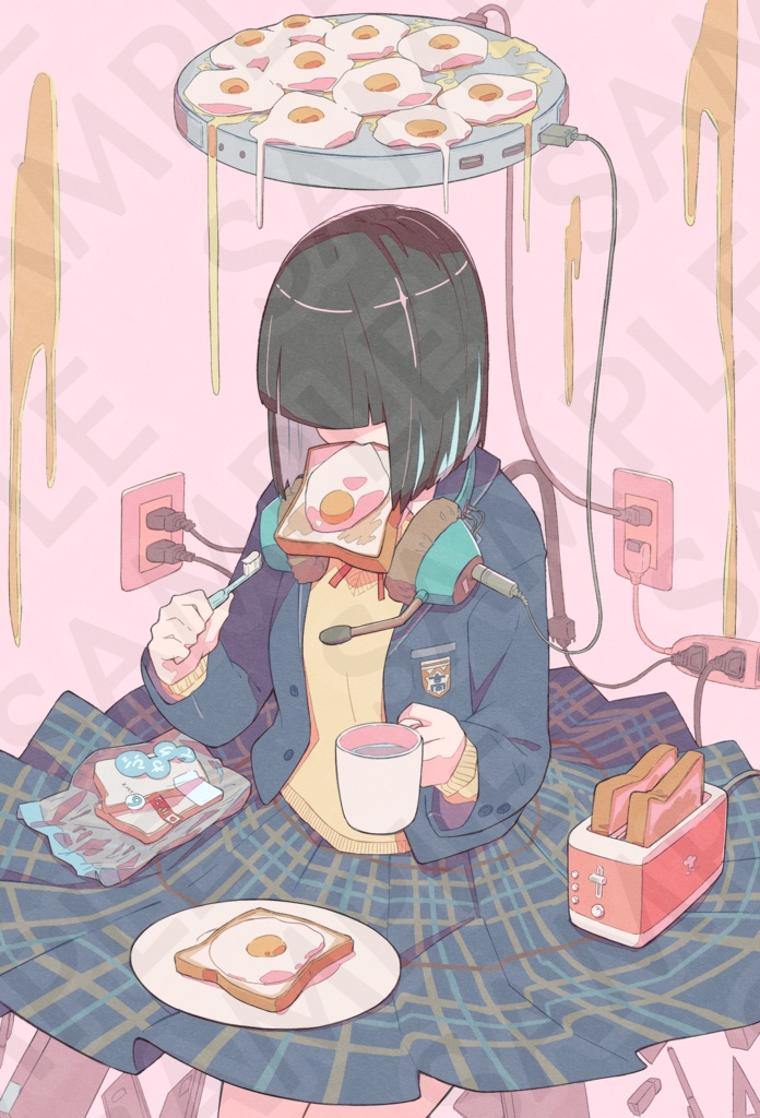 【コミティア139】厳選ポストカード 『忙しい人』