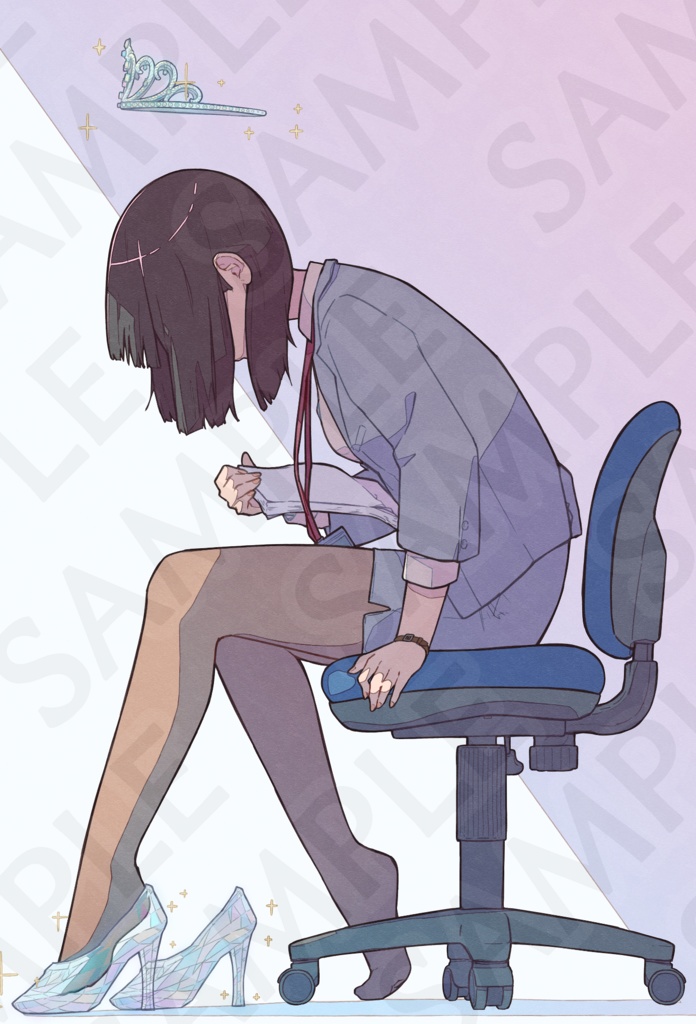 【コミティア139】厳選ポストカード 『シンデレラ』