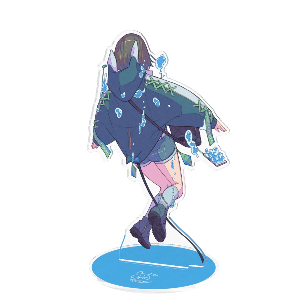 マンタパーカー / アクリルフィギュア