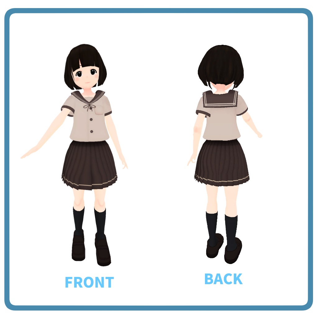 オリジナルアバター「百杏-もあ-」