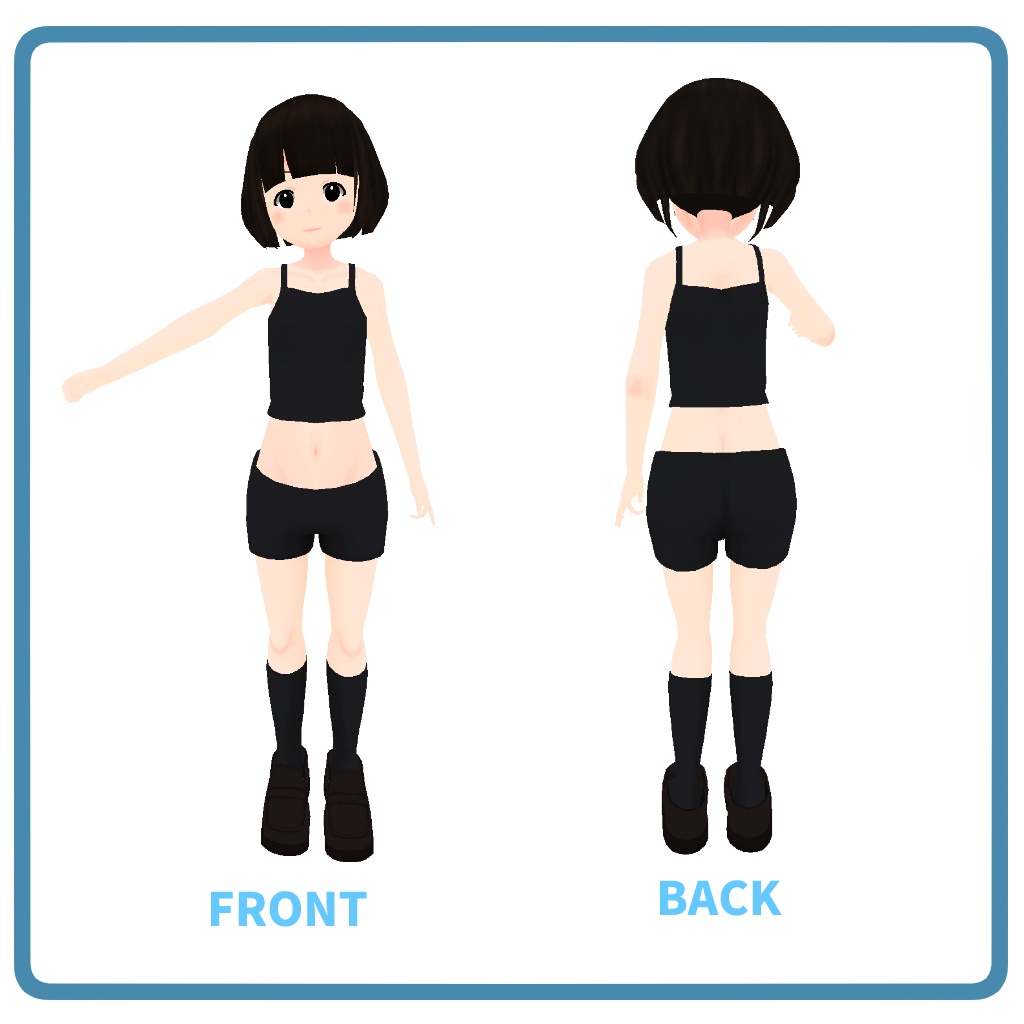 オリジナルアバター「百杏-もあ-」