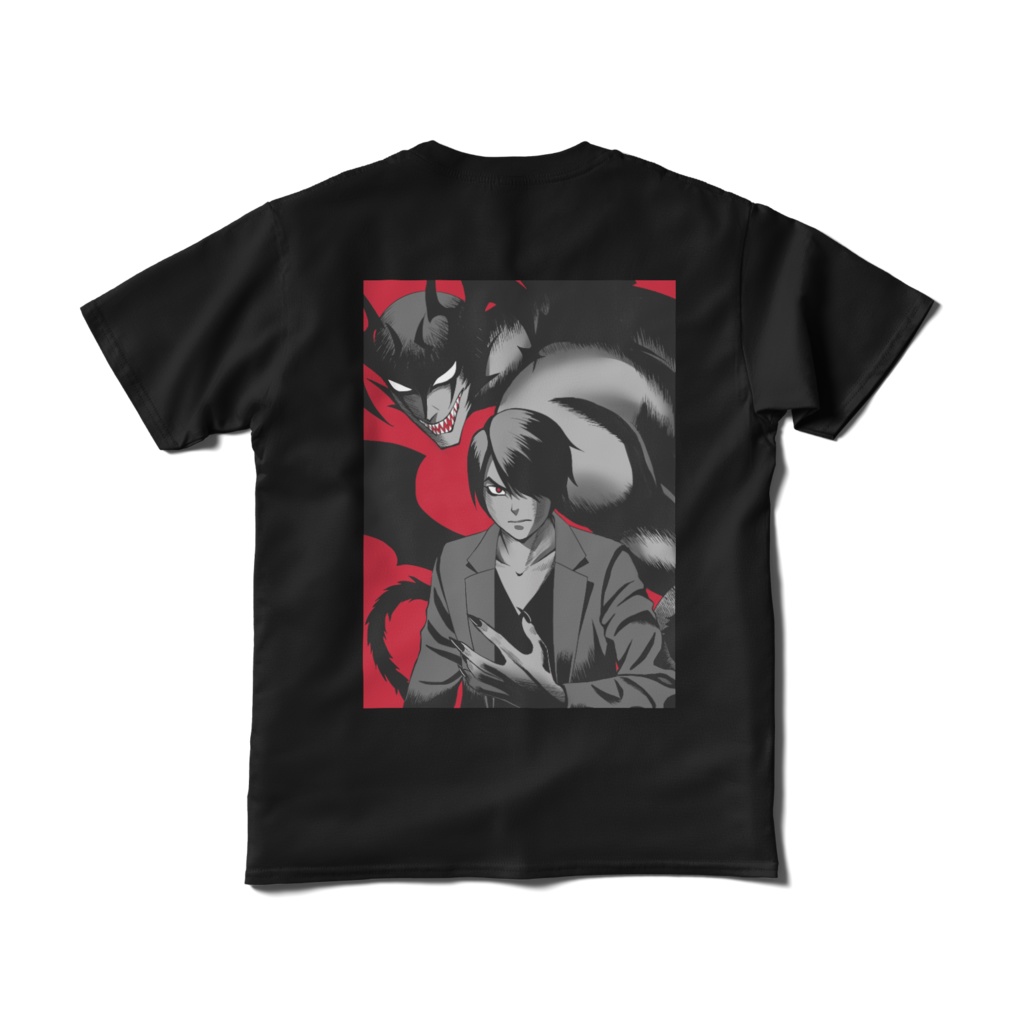 デビルマン風加藤さんカラーverTシャツ