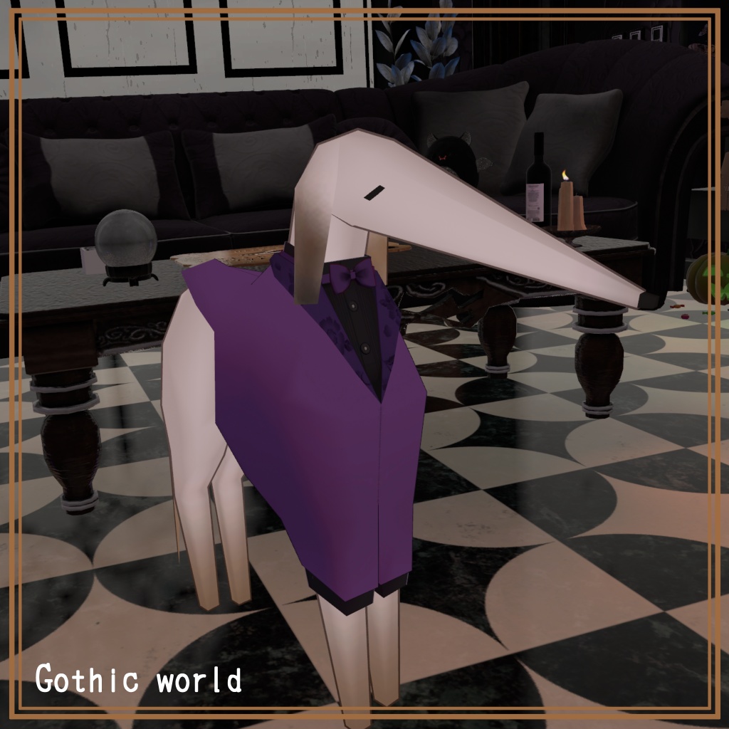 【Free】ボルゾイのゾーイ~紳士になれる服~【Quest対応】