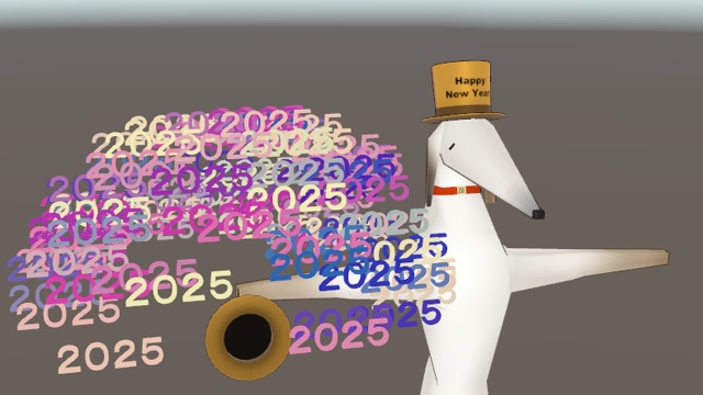 【Free】StandingZoiのニューイヤーハット【2025】