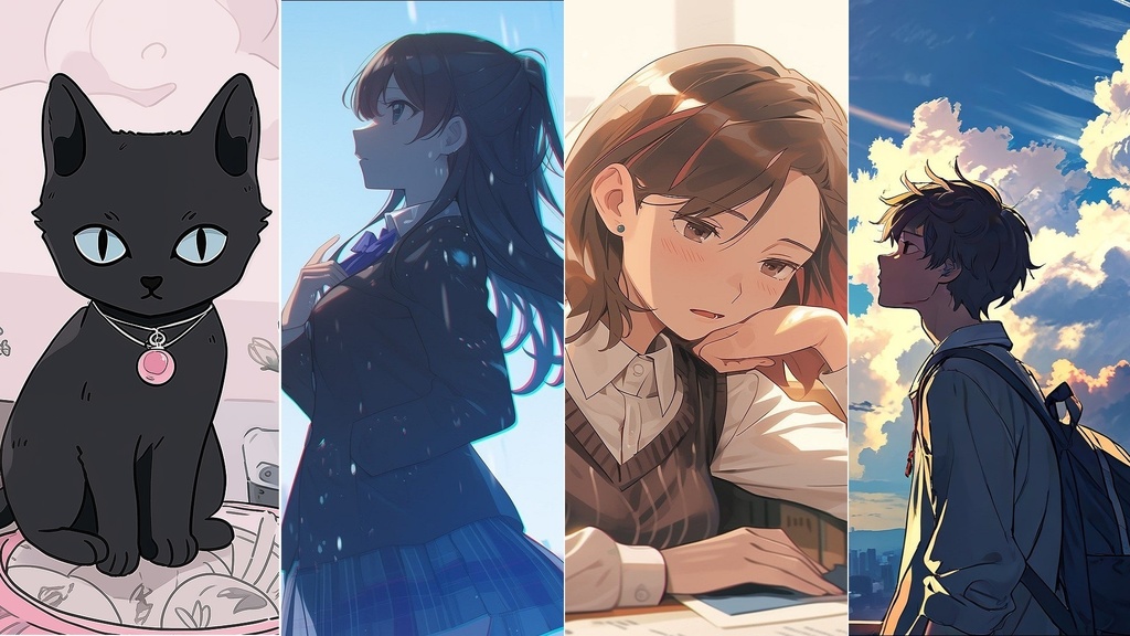【フリーBGM】4in1_2(Cat in the Room・Commuting…・Sleeping After Lunch・Going Home)