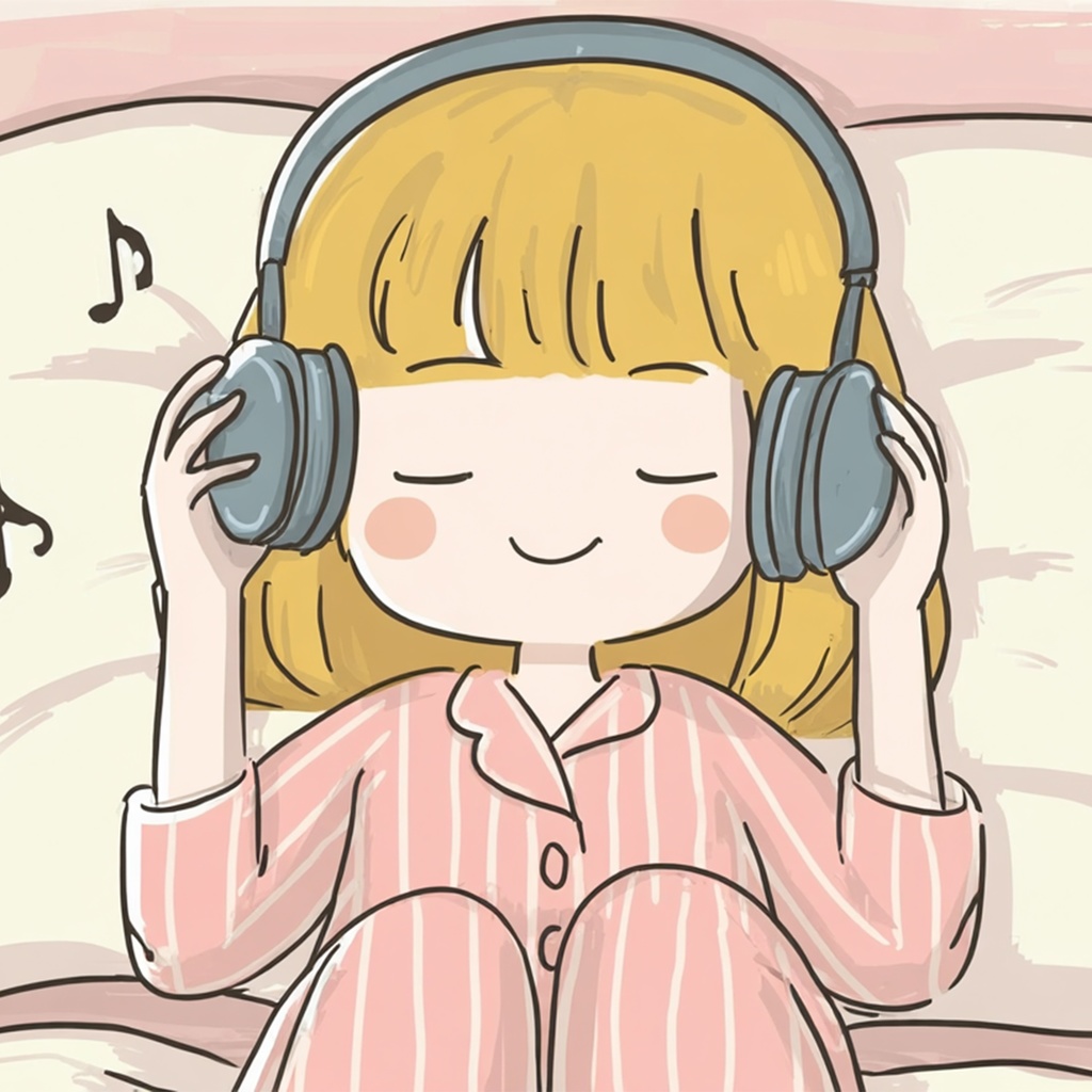 【フリーBGM】眠れないけど、ちょっとハッピー A sleepless night with tiny happiness